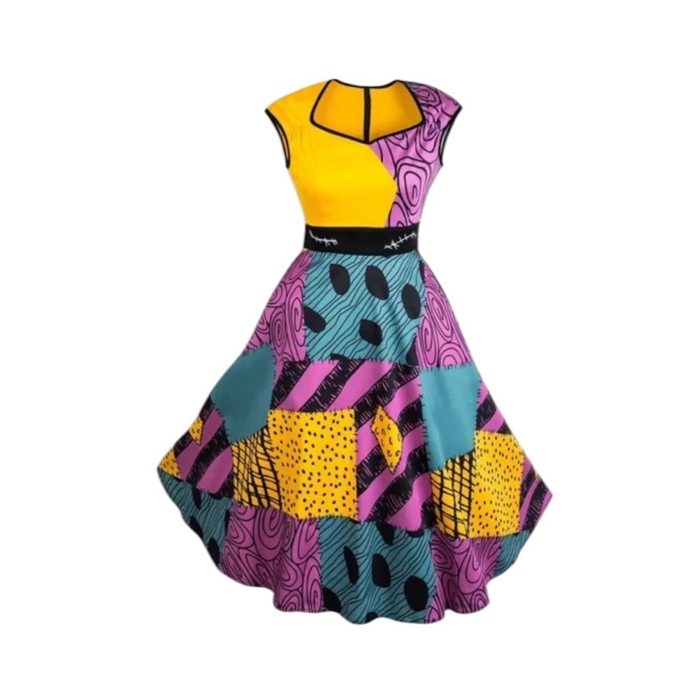 Disney Sally's Nightmare Before Christmas Dress Small